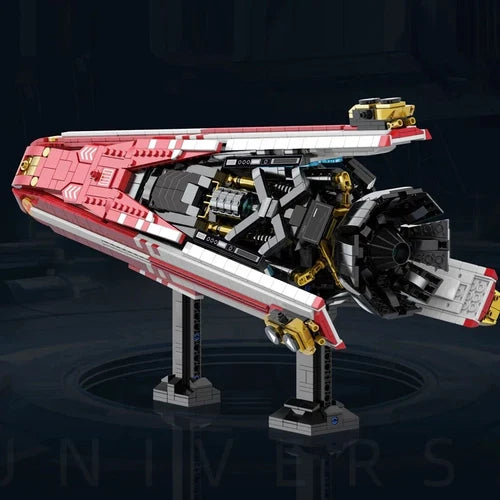 MOC The Expanse Navy Battleship building blocks 2107 Pieces birthday Xmas gift
