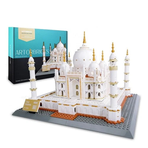 Architectural Taj Mahal Large Collection Building Set Model Kit Gift 1503 Pieces