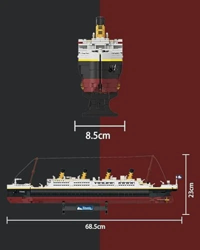 Titanic Model Building Blocks Set - 2022 Pieces, Compatible with Major Brands, S