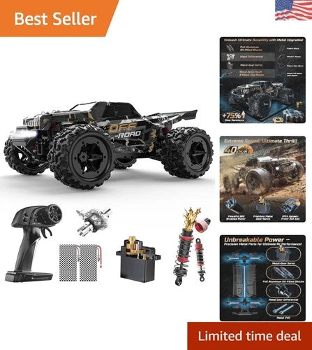 9309E RC Car 40 KM/h with Dual Batteries - Ready for Epic Off-Road Adventures