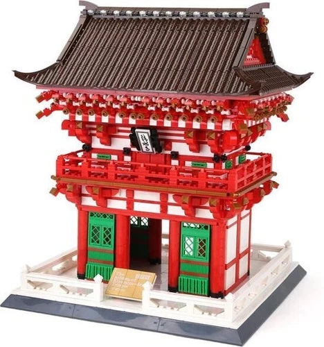 Wange Original The Niomon of Kiyomizu-Dera Temple of Kyoto Block Set 2409 pcs