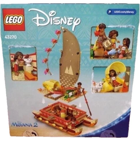 LEGO Disney Moana's Adventure Canoe Building Toy building Set 43270 Retired