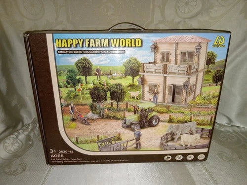 LUCKY DOUG Happy Farm World Scene DIY BUILDING KIT Model# 2020-12 NEW in BOX