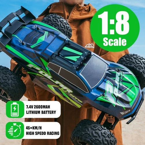 All Terrain 1/8 Scale 45KM/H High Speed Off-road Racing Large RC Car for Adults