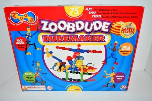 ZOOB ZOOBDUDE Dudemaker ~ Educational Toy STEM ~ Scan Photos~Read Desc~New Other