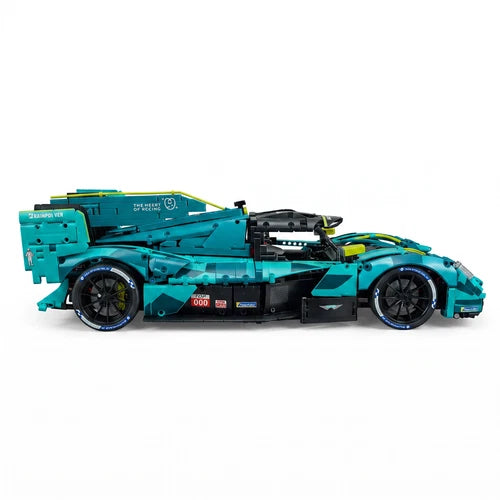 MOC 1:8 2025 Le Mans 24h Aston Martin Valkyrie THOR Team Building Blocks 3069PCS