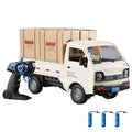 Dodoore Remote Control Car RC Kei Truck,1:16 Scale 3 Batteries, White