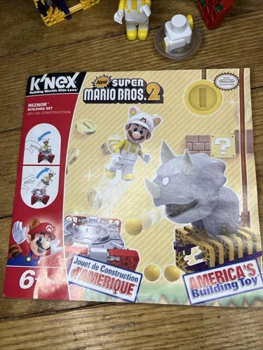 K'nex Nintendo New Super Mario Bros. 2 Reznor 2013 Set #38421 Complete