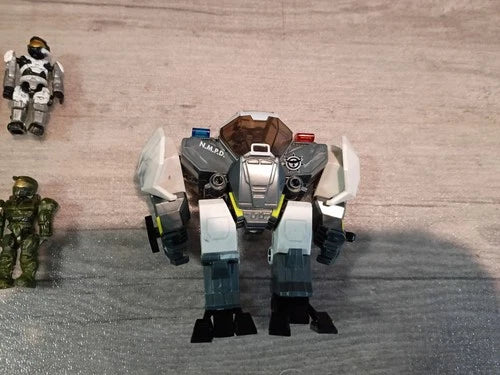 Mega Bloks Halo Sector 12 Police NMPD Cyclops From 97326 and Other Halo Figures