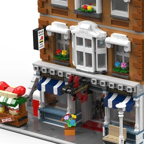 MOC Hardware Store Fixer Upper House building blocks birthday toys gift 3642 pcs