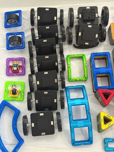 Magformers Magnet Building Toys 198 Pieces STEM Creative Play MultiColor + Shape