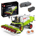 Mould King 17014 Wheat Harvester Combine Truck Remote Control Building Block Toy