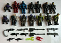 Halo Mega Bloks Construx Grunts Stalkers UNSC Covenant Elite Figures Weapons Lot
