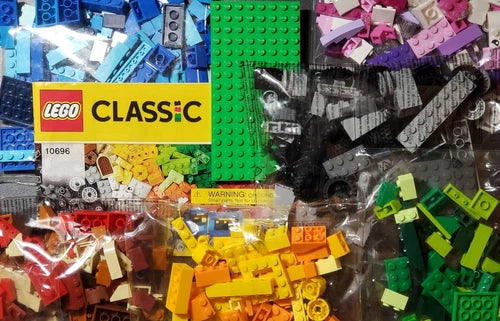 Lot of Six 6x484pcs=2904pcs LEGO 10696 NISP Bricks Only *NO Plastic Containers