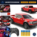 1:16 Scale Remote Control Car - Off-Road Truck, Red, Fast RC Vehicle, Great Gift