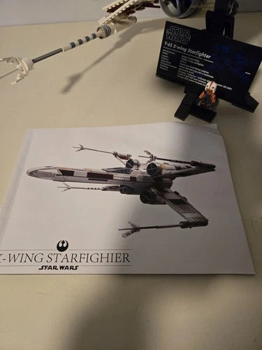 Modubrix Mocs Building Blocks X-wing T-65 Starfighter Set Bricks Toy Kits