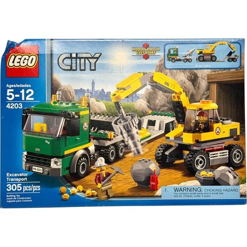 MEOW CITY: Excavator Transporter (4203)