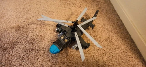 Lego Attack Helicopter KA-52 Alligator (War in Ukraine)