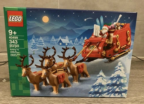 NEW sealed 🔥Lego 40499 🔥Santa's Sleigh FREE SHIP in hand🔥