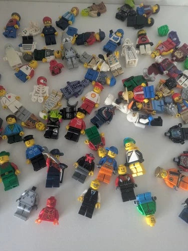 Huge Mixed LEGO Minifigure Job Lot (~75+ Figures) Castle Nexo Knights Bulk