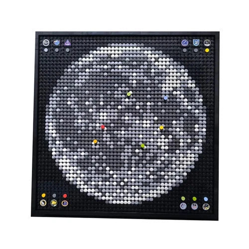 MOC-88149 Building blocks Apollo Program Moon Landing Sites Mosaic Gift Set