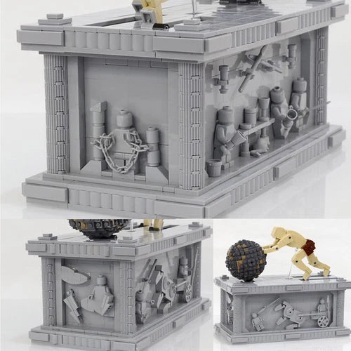 MOC: MOC-13424 Sisyphus Automata Motorized Sculpture 1222 Pieces with Motors