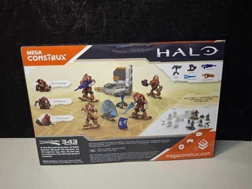 SWORDS OF SANGHELIOS COMBAT LANCE Halo Mega Construx DXF04 Minifigure Mega Bloks