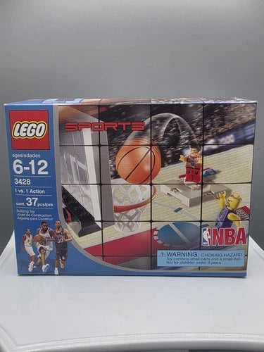 MEOW 3428 NBA One vs One Action 2003 Factory Sealed Vintage Sports