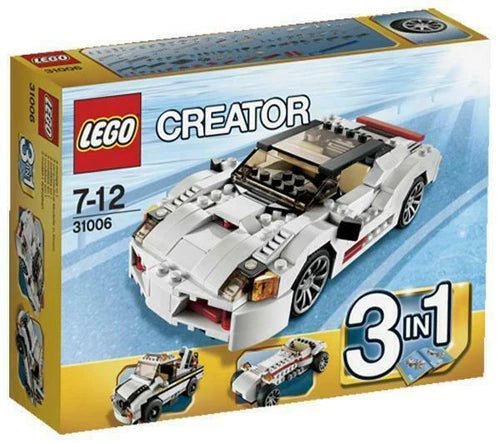 LEGO Creator 31006 Highway Speedster 3 in 1 286 PCS Race Car Tow Truck