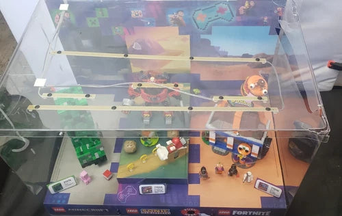 LEGO Target Display Minecraft 21276, Sonic 77005 & Fortnite 77076 *Read Descript
