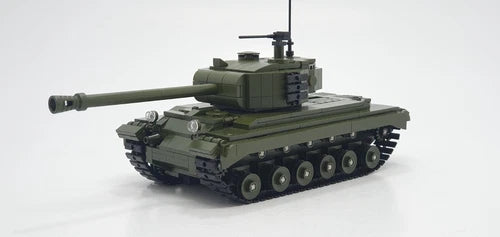 IMEX Oxford M26 Pershing U.S. Heavy Tank Brick Building Set (748pc)