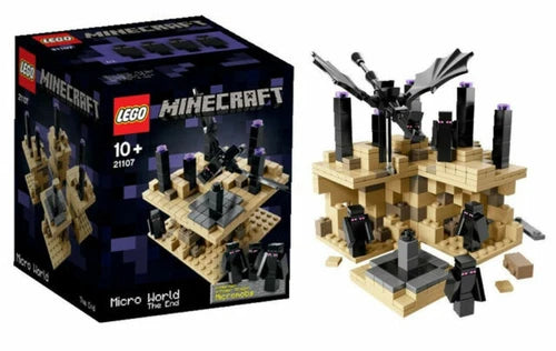 Retired MEOW 21107 Minecraft Micro World The End ** BRAND NEW FACTORY SEALED **