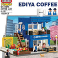 Oxford Building Blocks EDIYA Coffee Shop cafe ST33348 Korea Limited Edition New