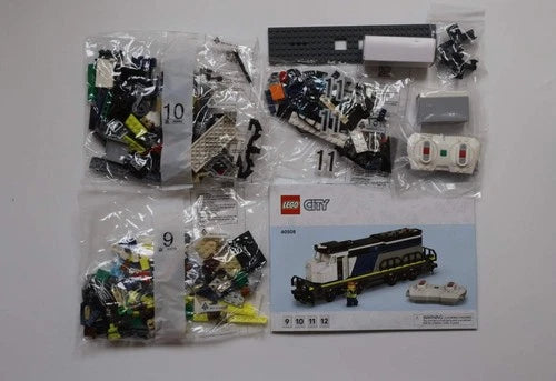 LEGO® City 60508 Police Train Heist Diesel Locomotive Only! 🎺W/Power Functions!