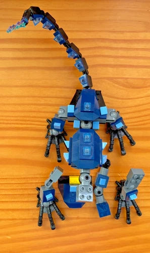Lego Ninjago Lightning Dragon Battle 2521 Dragon BODY + feet + tail PARTS Only