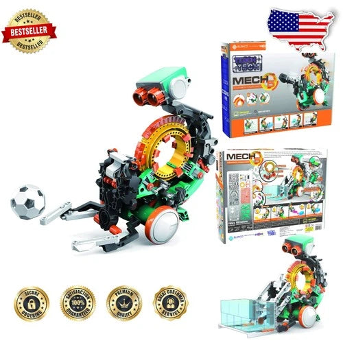 Mech-5 Programmable STEM Robot Kit \| Kids Coding Toy \| Build & Learn \| Ages 10+