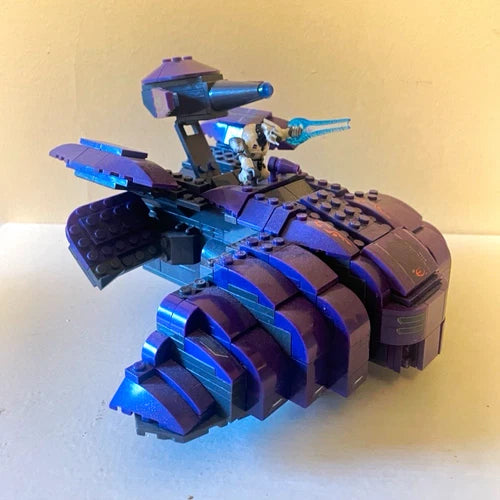 Mega Bloks Halo Covenant Wraith Building Set 96832 Plastic 2010 Read Description