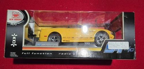 New Bright - Ford Mustang GT Silver - 1:10 RC Remote Control 9.6V S-1 - New