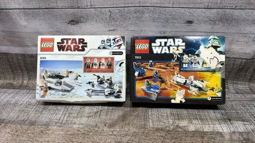 Lego 7913 Clone Trooper Battle Pack & 8084 Snowtrooper Battle Pack Sealed *READ*