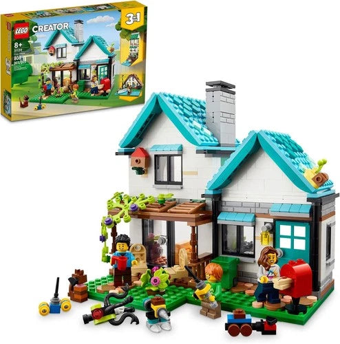 LEGO Creator 3 in 1 Cozy House 31139 Building Toy Set New Gift