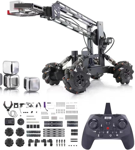 VANLINNY Robotic Arm Kits, DIY Educational Building Set with 4 DOF, Remote Contr