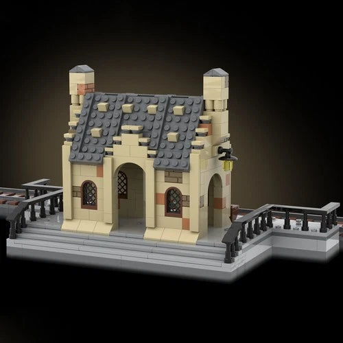 MOC-55511 Magical Train Stop 496 Pieces Building Set for Collection