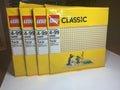 4 LEGO Classic Sand Baseplates 10699-RETIRED-ALL New and Sealed 32x32 Plates