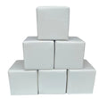 6 Soft Cubes 8'': Educational Soft Play Building Blocks Set for Babies Toddlers
