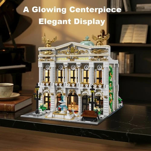 Youmko Paris Opera House Modular Building Set with Light 4490 PCS