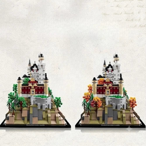Landmark Series Neuschwanstein Castle Educational Building Blocks