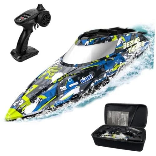 TX123 Remote Control Boats - Fast Speed RC Boat 32+ KPH with Camouflage