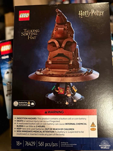 MEOW Harry Potter 76429 Talking Sorting Hat 561pcs Battery Powered 18+