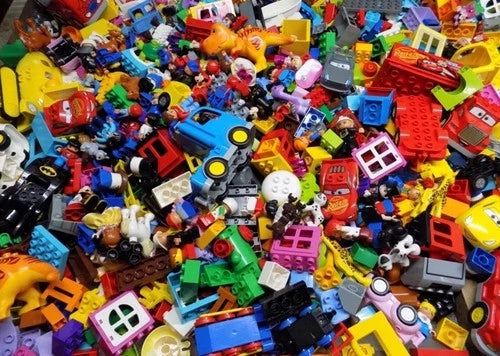 5 POUNDS MEOW Duplo Super Fun Lot Minifigures Animals Toys WASHED Random