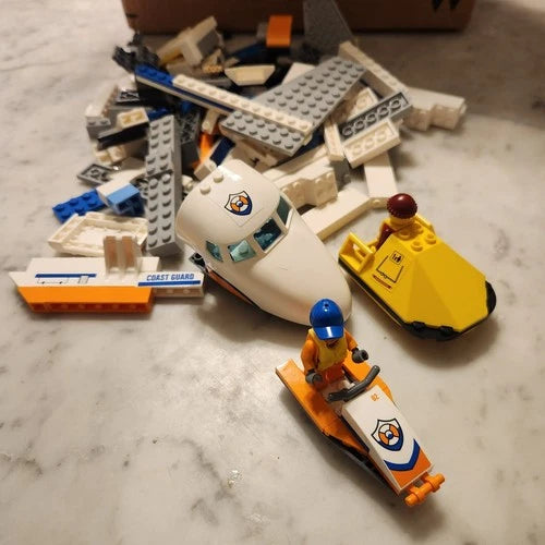 LEGO Bulk Lot 10 LB Unsorted Bricks Parts Vehicles City Coast Guard Minecraft